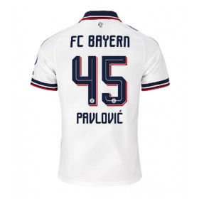 Bayern Munich Aleksandar Pavlovic #45 Borta Kläder 2026-27 Kortärmad